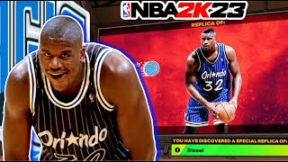 BEST MAGIC SHAQ "DIESEL" REPLICA BUILD ON NBA 2K23!