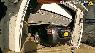 Criminal Mastermind Steals Diapers, Crashes Into Garage