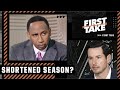 Stephen A. & JJ Redick outline PROS & CONS of a shortened NBA season | First Take