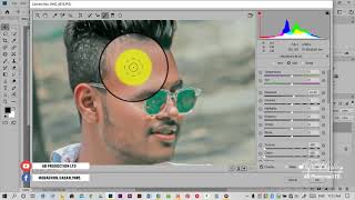 face smooth and Drak green colorful photo editing secrets | editing in photoshop - by Badhon editz