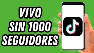 How to go live on TikTok without 1000 followers 2024 (COMPLETE GUIDE)