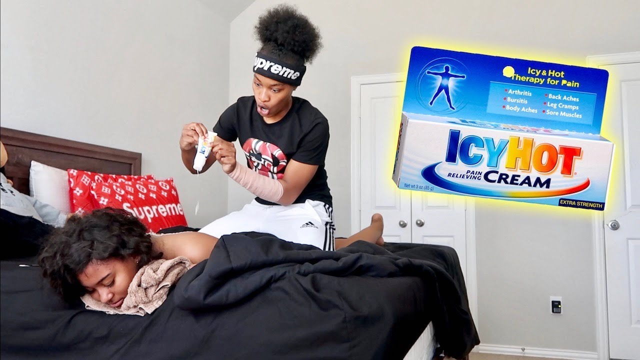 Icy, Hot, Massage, Prank, On, Girlfriend, She, Freaks, Out, Perfect, Laughs...