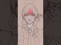 チェンソーマン 三つ編みゆるゆるマキマさん イラストメイキング #shorts #chainsawman #イラスト