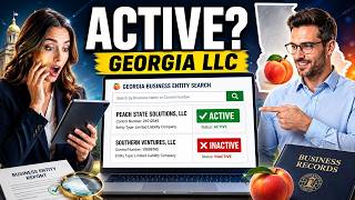 How to check Georgia business entity status online