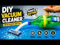 Mini Vacuum Cleaner at Home 🏠 | Amazing DIY Science Project #dcmotor #viral #trending #viralvideo 