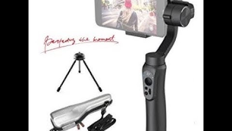 Zhiyun Smooth-Q! Hands on demo with a short film.