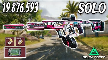 Solo Zero Dam With Vector, I Made 20M Profit | Delta Force Mobile