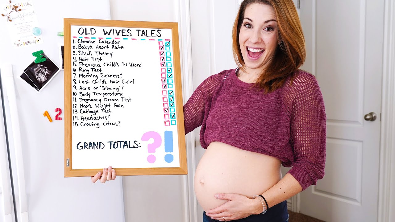 Baby Gender Prediction Test! - Old Wives Tales!