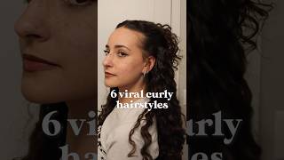 Which would you try?  #curlyhair #curls #haircare #curlyhairstyles #hairinspo #curly #hairtutorial