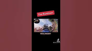 The RUNDOWN 🏃🏾‍♂️ Apex Legends #short #shorts #shortvideo #shortsvideo