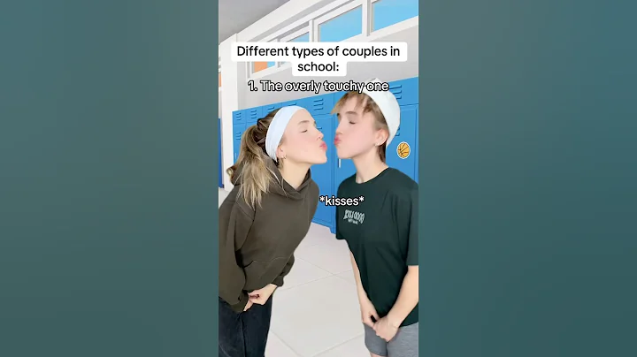 The different types of couples in school #pov #comedy #skit #relatable