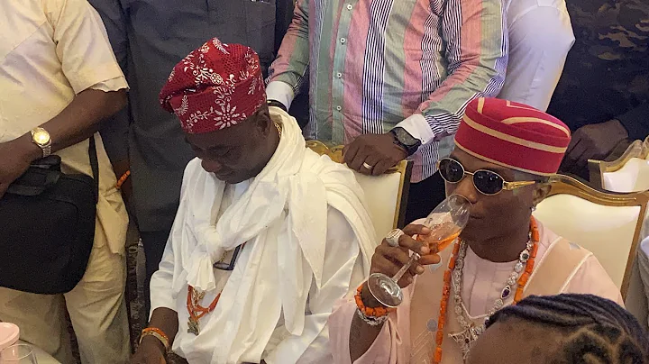 WIZKID & K1 DE ULTIMATE AT HIS LATE MOTHER BURIAL CEREMONY