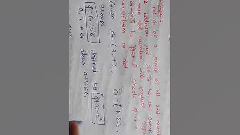 Group homomorphism # Algebraic Structures # TAM5A