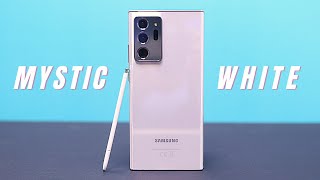 Unboxing Note 20 Ultra - MYSTIC WHITE - Much Better than Bronze!