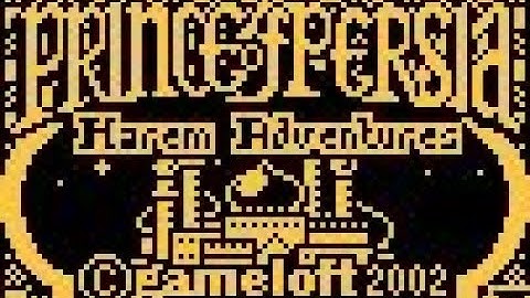 Prince of Persia: Harem Adventures (Java Game - 2002) - Gameloft By: GamesSky