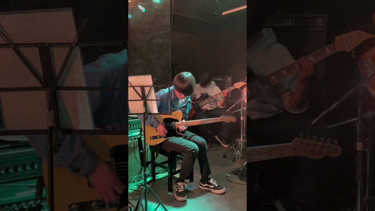 高校生がアドリブで遊んでみた🎸 #ギター #アドリブ #弾いてみた