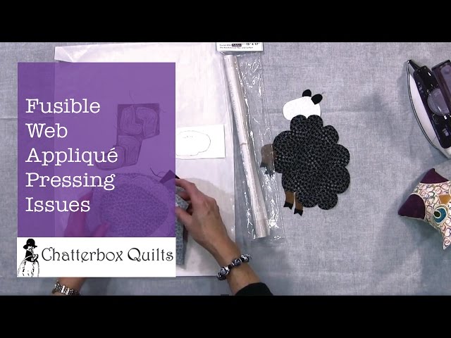 WB Tutorial Using Applique Pressing Sheet and Fusible Web