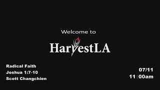 HarvestLA 20210711 - [Radical Faith]