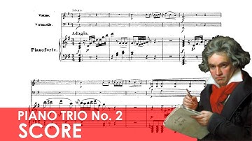 BEETHOVEN Piano Trio No. 2 in G major (Op. 1, No. 2) Score