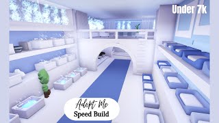 Aesthetic modern grind house adopt me speed build blue party house under 7k