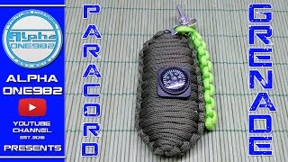 Paracord Grenade Survival Grenade 2017   PART 1