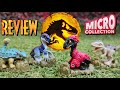 REVIEW Jurassic World MICRO COLLECTION | Therizinosaurus, Pyroraptor, Indominus Rex y Ankylosaurus