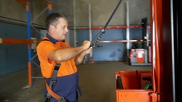 LO 2 NO ,Order Picker emergency descent device, (unofficial video).