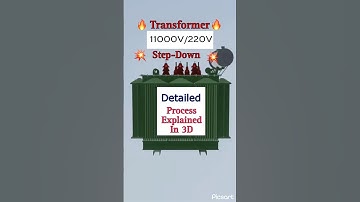 Transformer explained⚡️⚠️ | step down transformer practical | #shorts #ytshorts #short