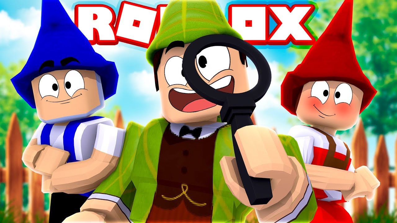 Sherlock Gnomes In Roblox Roblox Sherlock Gnomes Youtube - gnome logo roblox