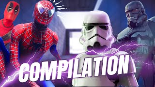 Voodoo Compilation Spiderman Vs. Deadpool & Storm Trooper Funny