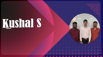 Kushal S | BE-CSE | 2025 Batch | PySpiders Rajajinagar | Placement Journey & Testimony
