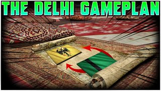 The DELHI GAMEPLAN! - Delhi vs HRE - AOE4 - Grubby