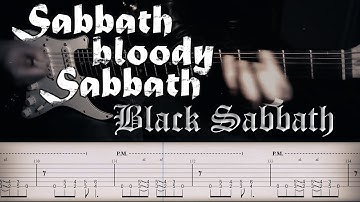 Sabbath bloody Sabbath - Black Sabbath | Full TABS | Guitar Cover | Tutorial | Lesson