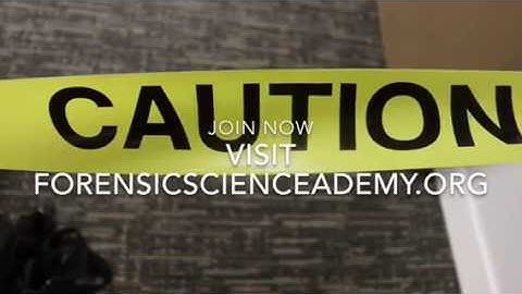 The Forensic Science Academy Trains You for a Forensic Career