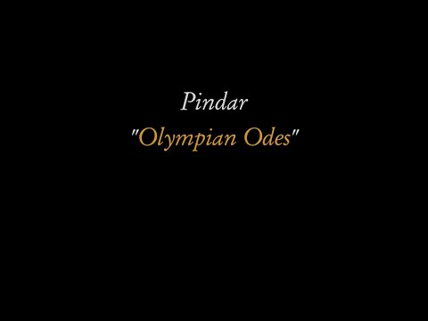 Pindar "Olympian Odes"