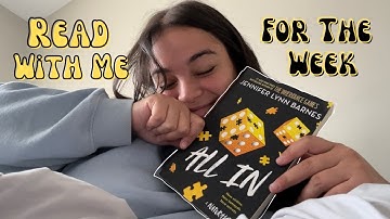 Read With Me For The Week 📚💓 || Mood Reading Vlog (Spoiler Free)