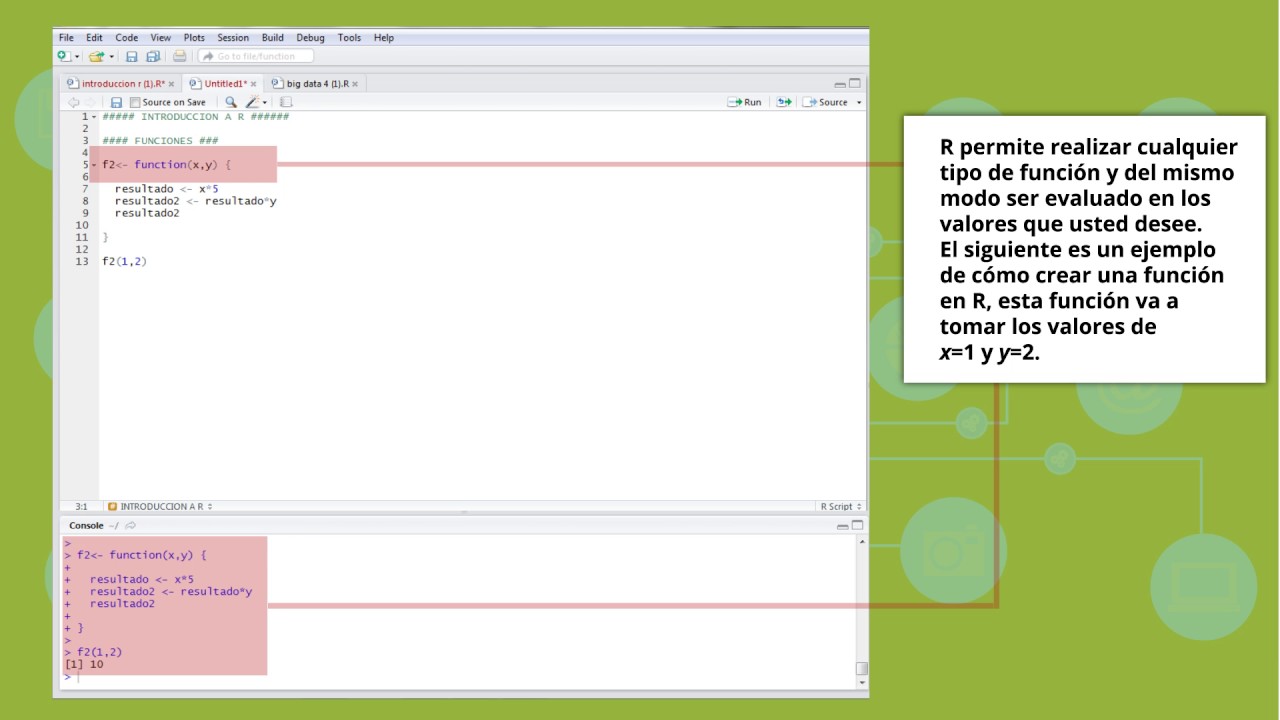 Crear funciones en R - YouTube