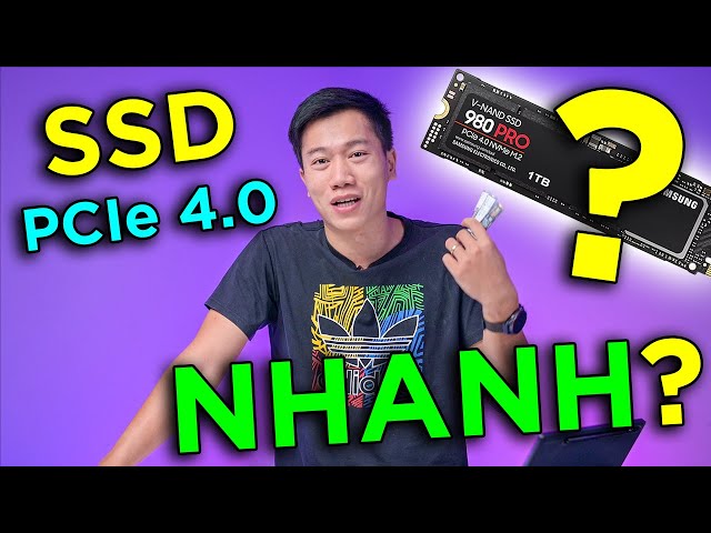 SSD NVMe PCIe 4.0 nhưng không nhanh hơn PCIe 3.0 - Thế mua làm gì?