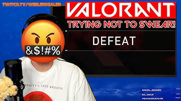 "No Swear Words For 5 Mins?"  |  Valorant