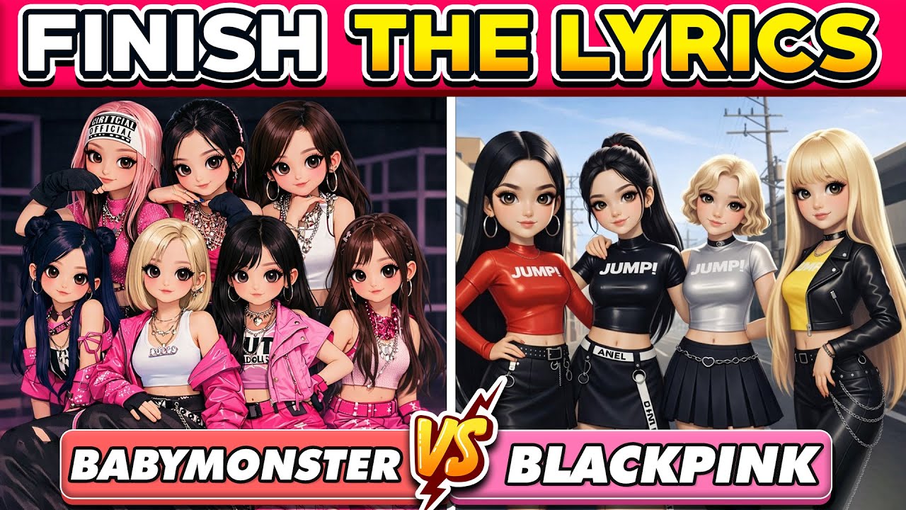 Вы MONSTIEZ или BLINK? Завершите битву текстов песен 🔥 BABYMONSTER против BLACKPINK | Викторина п...