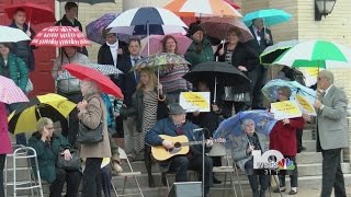 People in Ronaoke Valley raising awareness about human trafficking