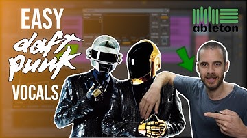 How to use a Vocoder like Daft Punk, Chromeo, Kraftwerk, Giorgio Moroder  - Ableton Live 10 effects.