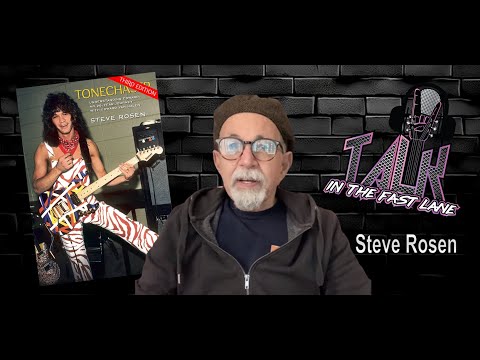 Live With Steve Rosen - Meeting Eddie Van Halen In 1977 - Listening To The VHII Album Raw Tracks