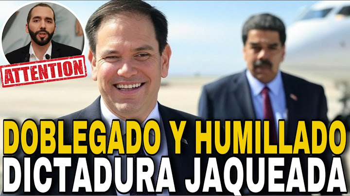 ¡REVELADO! ¡Jugada MAESTRA! Cómo Trump y Bukele Doblegaron a la Dictadura Venezolana"