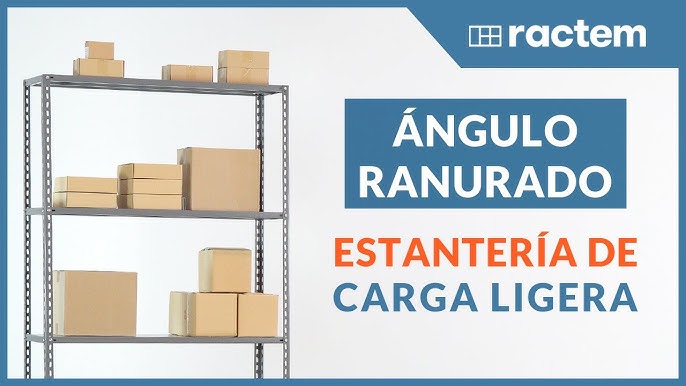 Estanterías de Ángulo Ranurado - Estanterías Jomasi