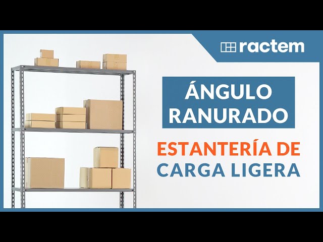 Muebles de Oficina - REPISA METALICA MECANO DE ANGULO RANURADO