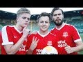 Robbie, Matthy & Royston scoren er op los, Bas pakt historisch geel (Creators FC - Warchild)