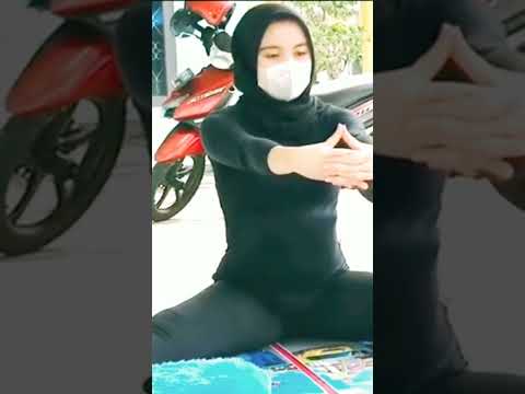 ukhti cantik hot lagi senam olahraga