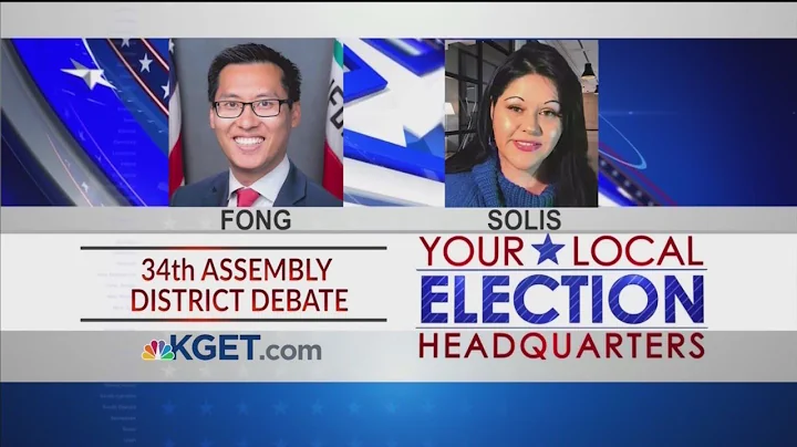 34th Assembly District debate: Vince Fong and Juli...