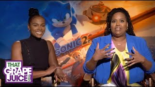 Tika Sumpter U0026 Natasha Rothwell Talk sonic The Hedgehog 2